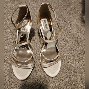 Badgley Mischka Designer Wedge Shoes-  NWOB